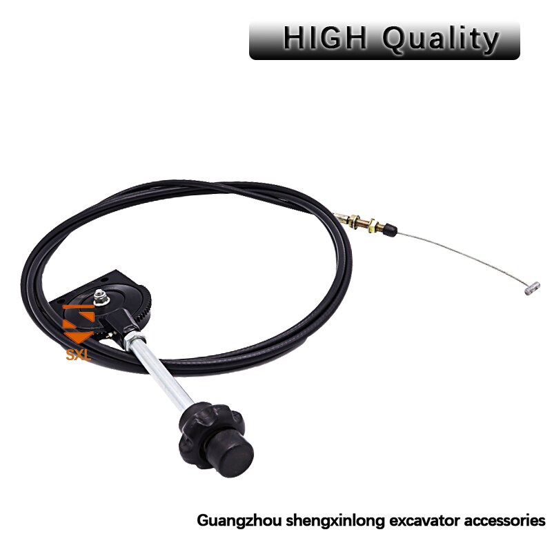 Excavator Hitachi doosan Daewoo Modern Digger plus modified hand pull manual throttle cable wire digger