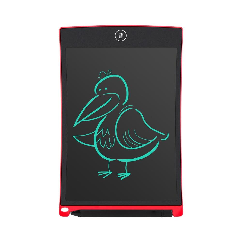 Drawing tablet 8.5" writing tablet electronics graphics tablet drawing board Ultra Thin Portable Hand writing: Red