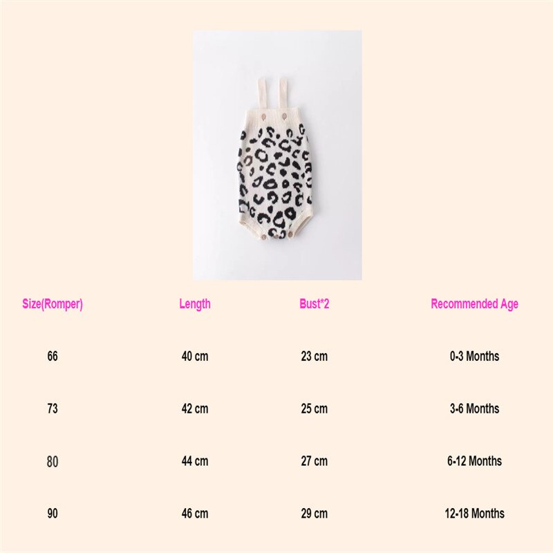 Brand Baby Jackets Newborn Baby Girl Leopard Print Winter Warm Jumper Cardigan Button Long Sleeve Knitted