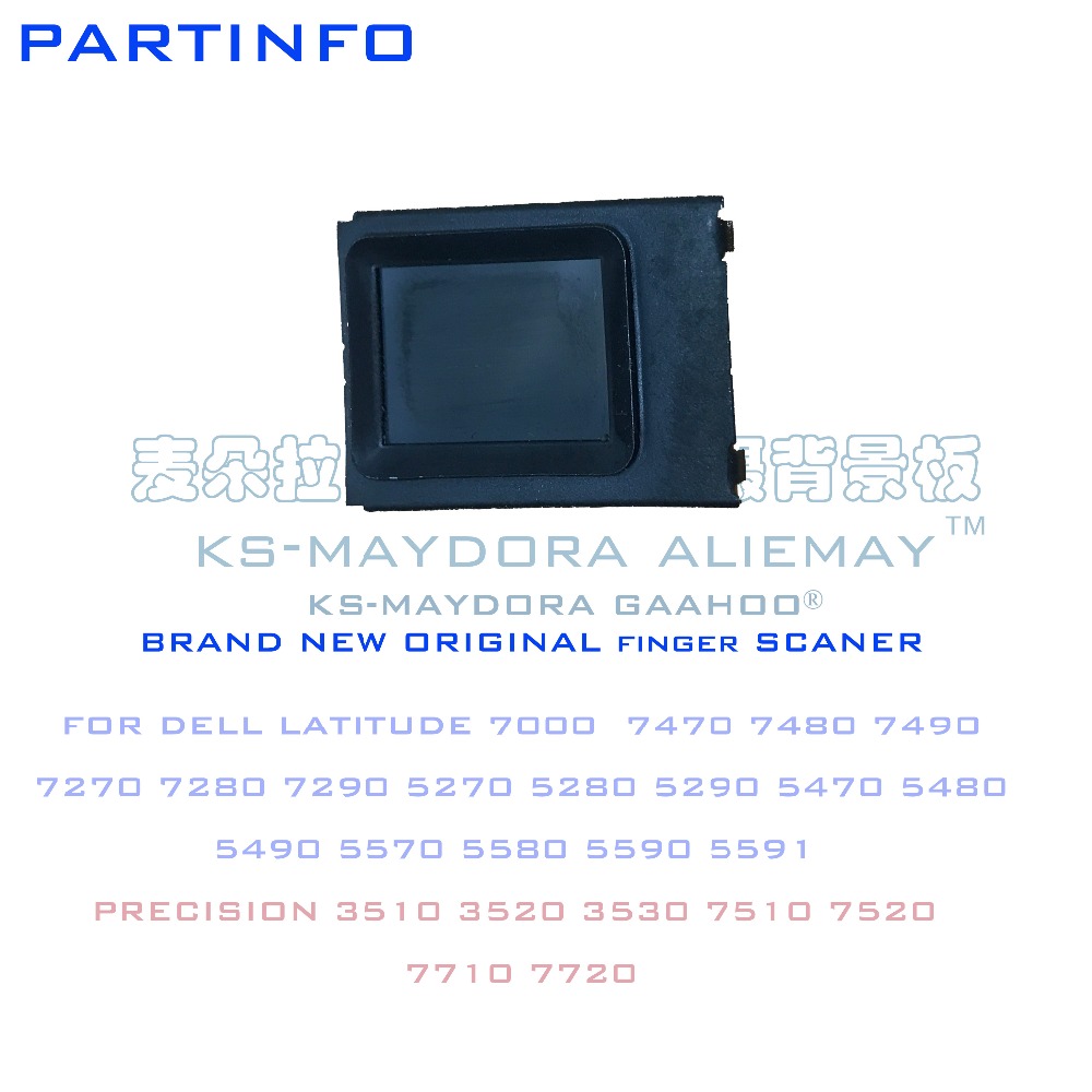 Scanner de impressão digital portátil para DELL PRECISION 3510 3520 3530 3531 7510 7520 7710 7720