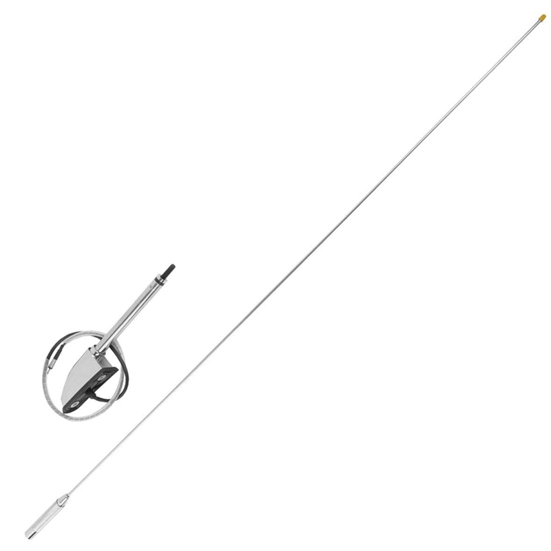 PSLER® Kit Antenne de Moto, FM / AM Réception Radio Aérienne pour Goldwing GL1800 GL1500 2001-2017