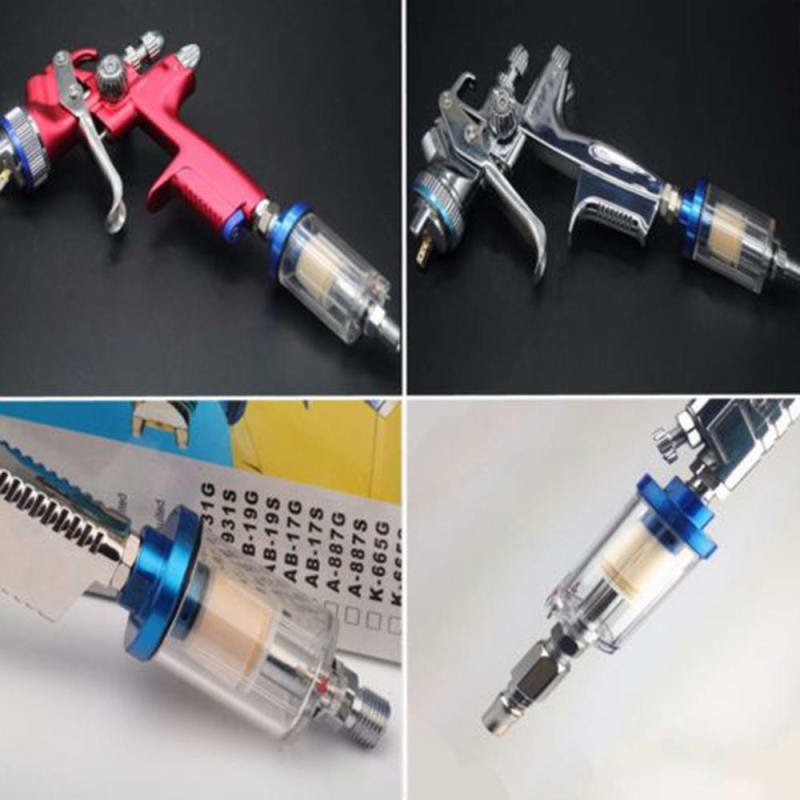 Ventil olie vand separator enhed regulator klar tryk kompressor luftbørste