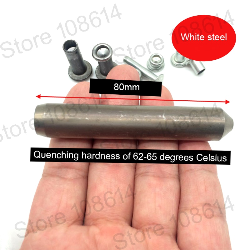 Setting tool for Aluminum Alloy Rivet Flat Head Threaded Rivet tools for Aluminum Flat Round Head Half Hollow Shank Rivet Alumin