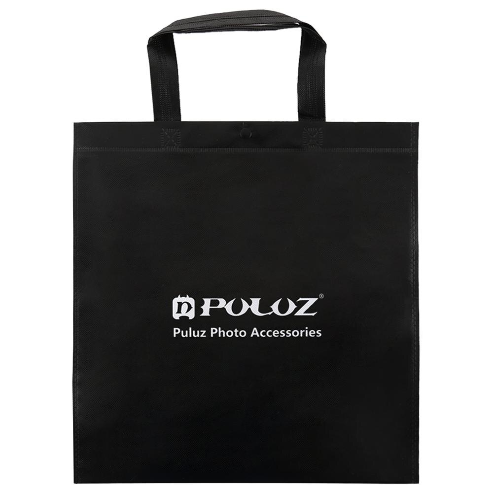 PULUZ Mini 22.5 LED Photography Shadowless Bottom Light Lamp Panel Pad +2LED Panels 20CM lightbox Photo Studio Shooting Tent Box: Only Bag