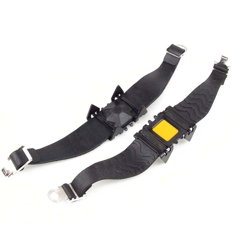 1 paar bergschoenen, ijs/sneeuw stijgijzers tanden 4 hoezen regenachtige dag antislip voor buiten zwart