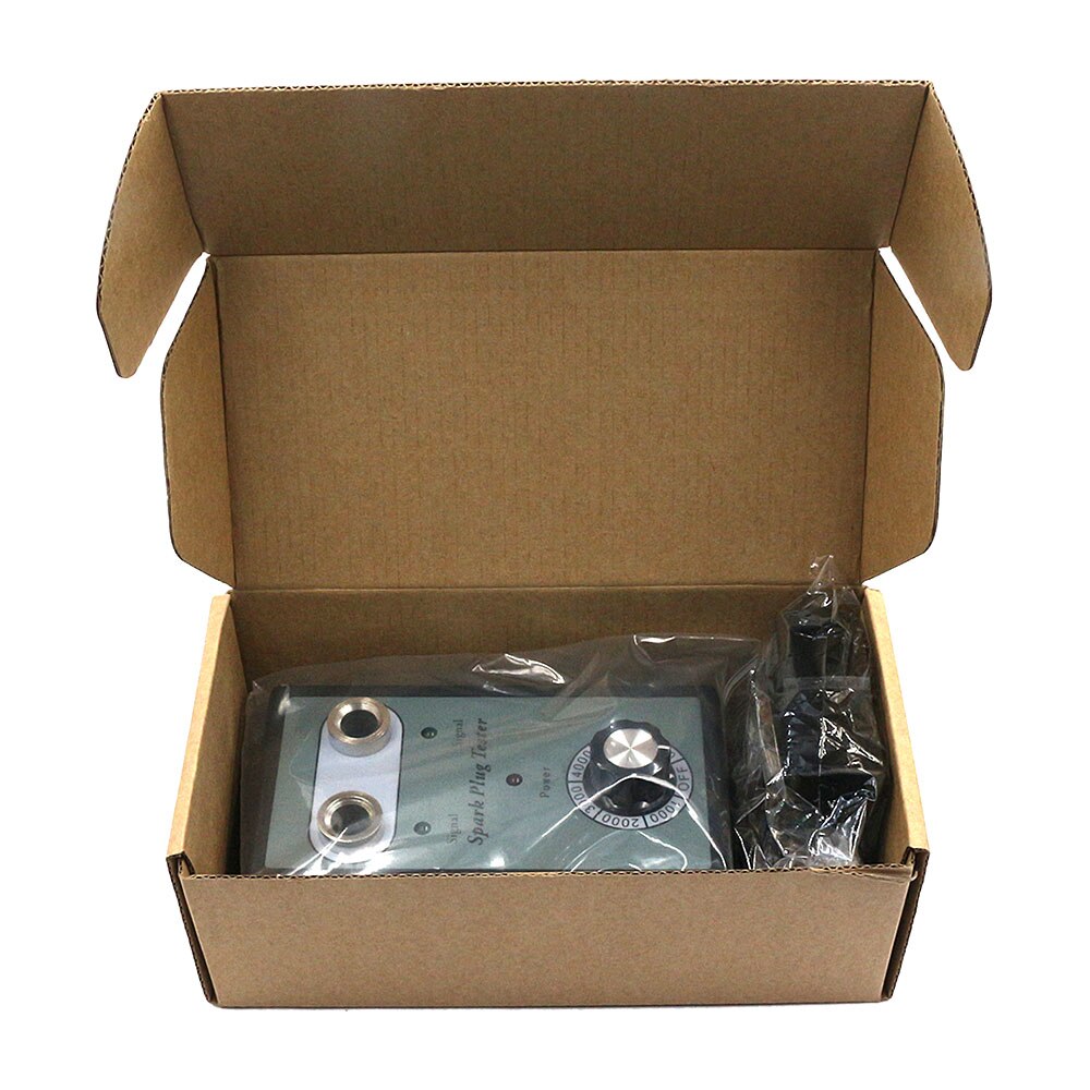 OBD2 Diagnostic Tool Car Spark Plug Tester Ignition Tester Detector with Dual Hole Automotive Analyzer For 12V Gasoline Vehicle