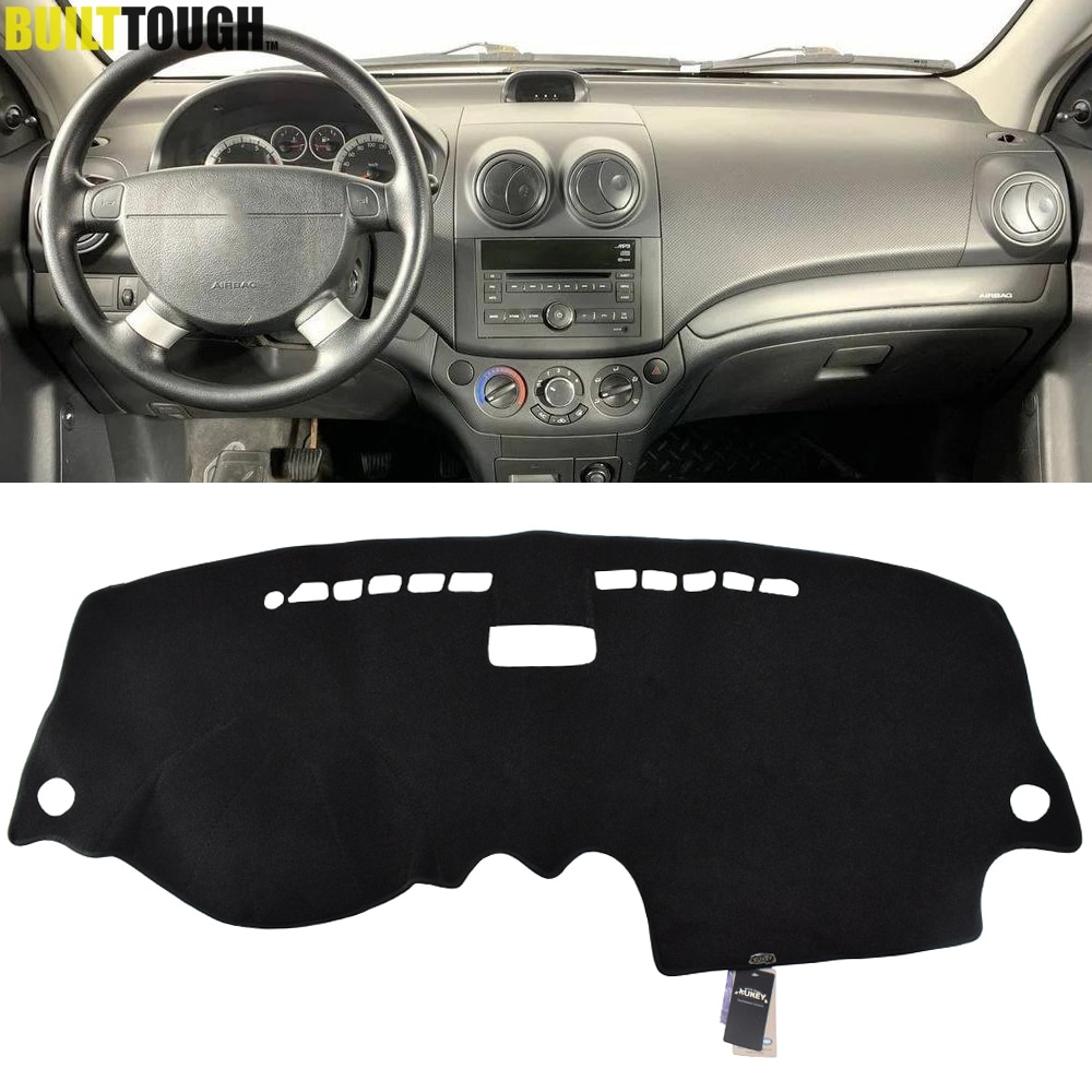 Xukey dla chevrolet Aveo T200 2003 - 2011 Daewoo Gentra T250 2005 - 2011 Ravon Nexia R3 2015 - 2020 Dashmat pokrywa deski rozdzielczej mata na deskę rozdzielczą