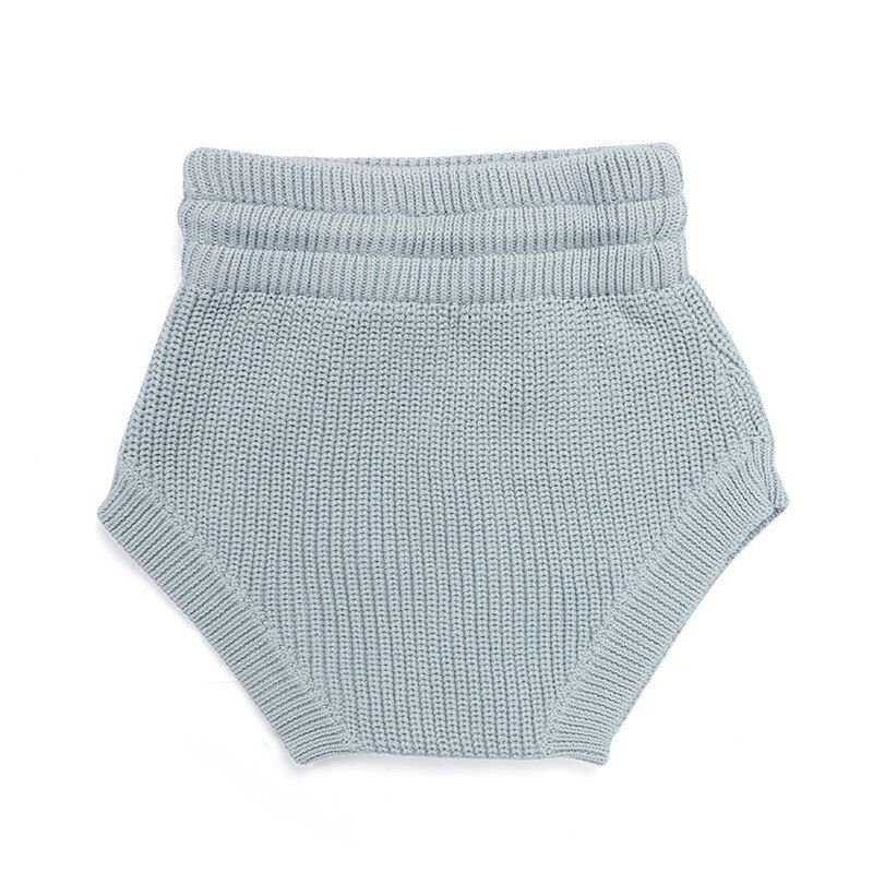 Otoño pantalones cortos de punto sólido para niños y niñas pantalones bombachos para Bebés Ropa de punto en 3 colores