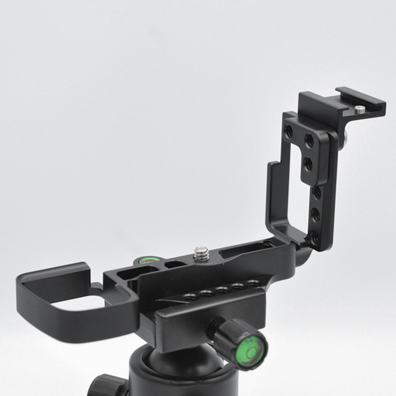For Sony A6000 Mini Single Camera Quick Release L Plate with Shoe Seat Vertical Shoot Hand Grip Holder Board