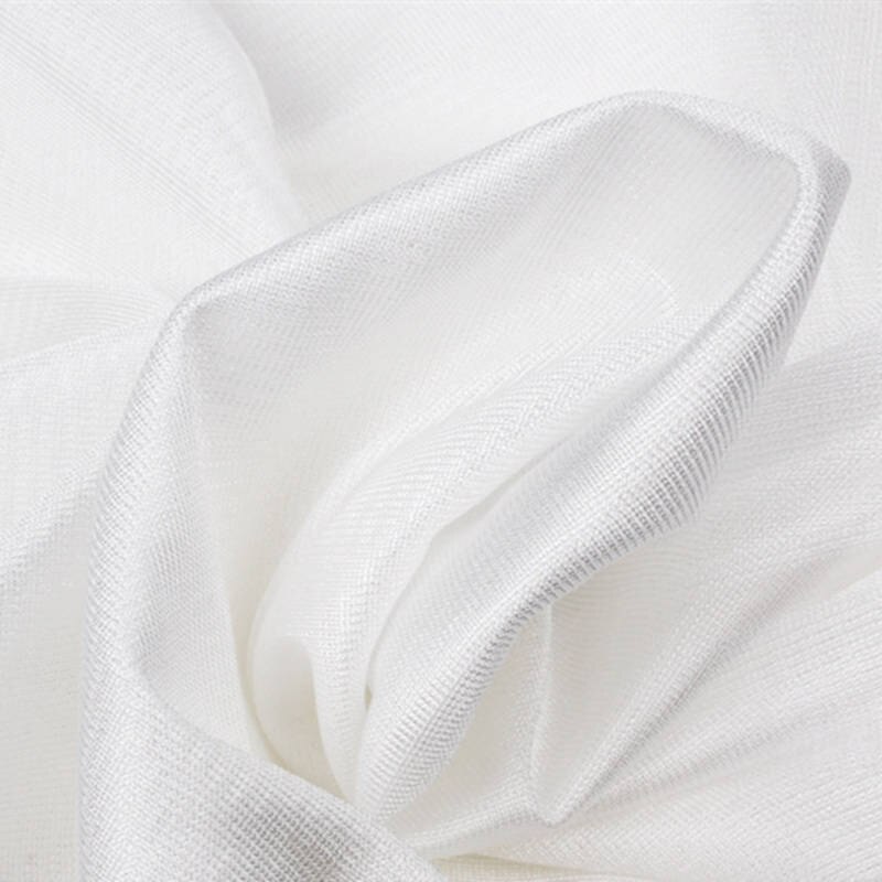 Strikket stof nederdel mellemfor blød silkebh undertøj for gardiner diy pude patchwork 1.7m bred 1m/1pc