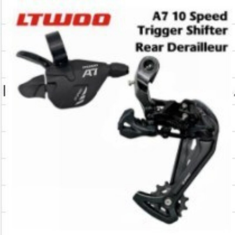 LTWOO-desviadores de velocidad A7 1x10, grupo de gatillo 10 s, 10v, palanca de cambios, interruptores de cambio trasero, Compatible con SRAM y SHIMANO