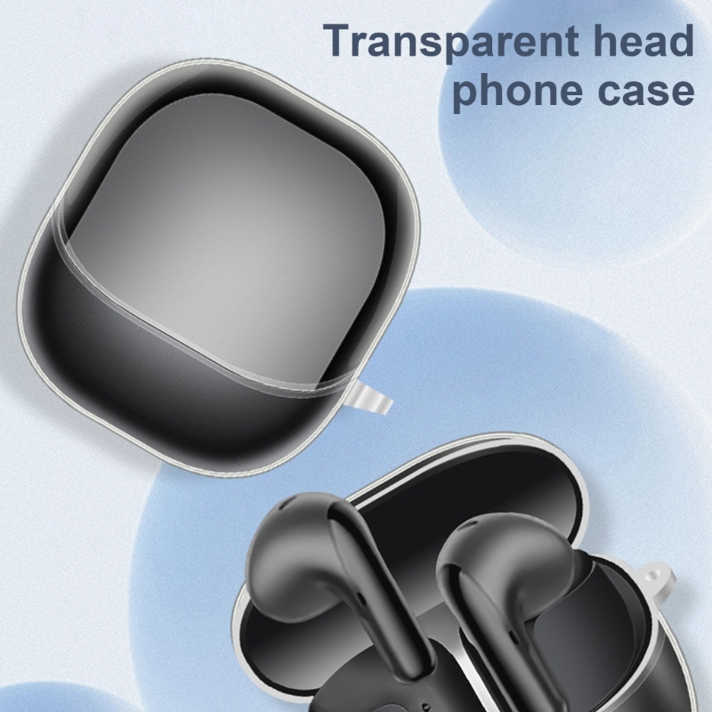 Zachte TPU-hoes Oortelefoonzakjes Cover AntiScratch voor Buds 5 oordopjes