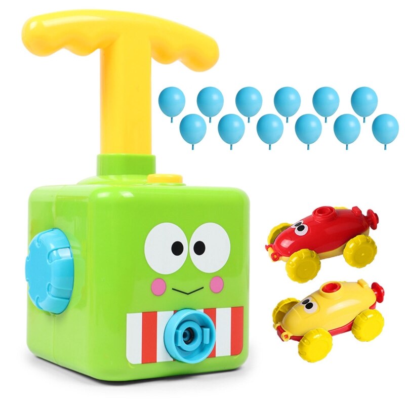 Coche de juguete de globo propulsado de inercia para niños, juguete para , 40JC: B