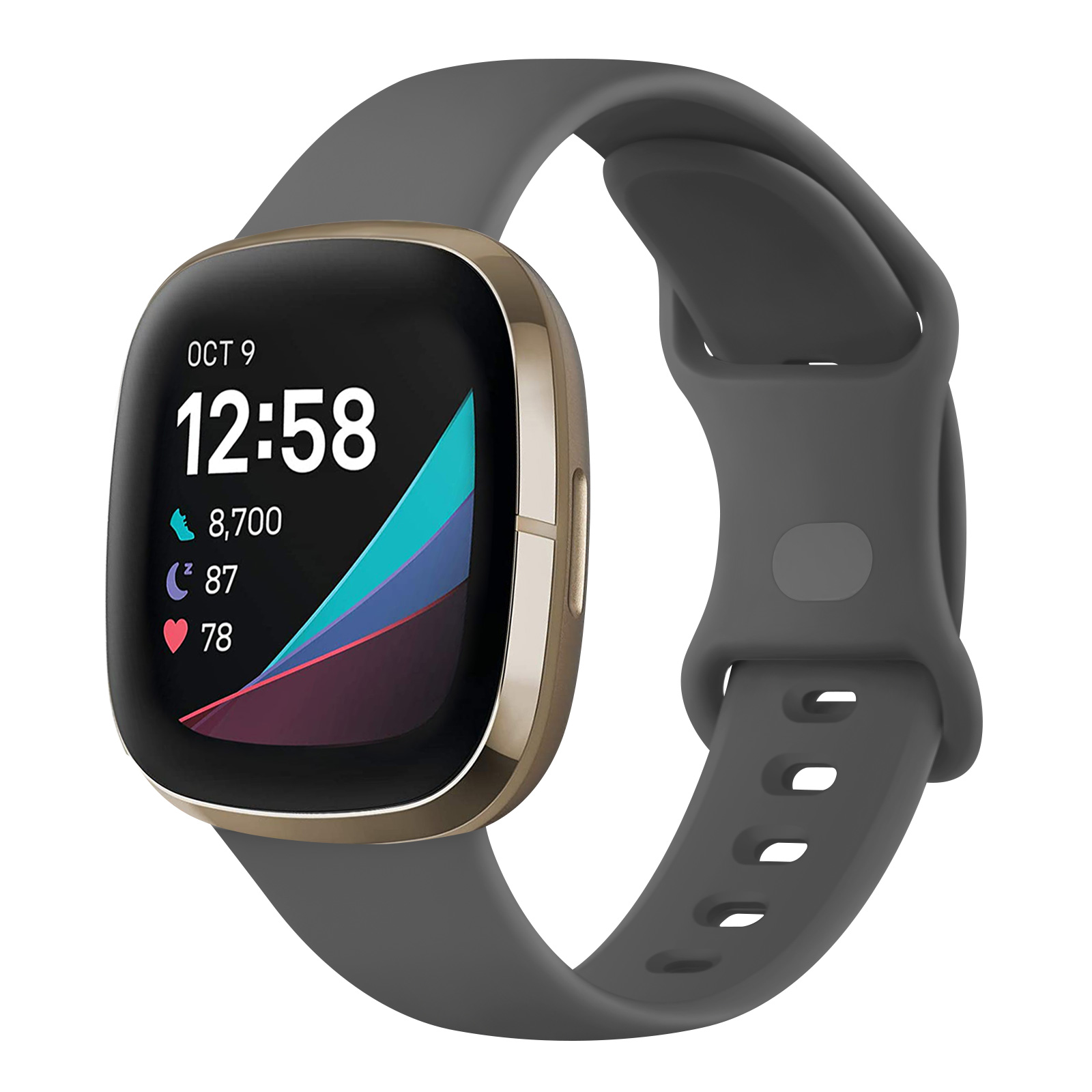 Silikonarmband für Fitbit Versa 3 Versa 4 Armband Armband für Fitbit Sense/Sense 2 Correa Armband Smartwatch Zubehör