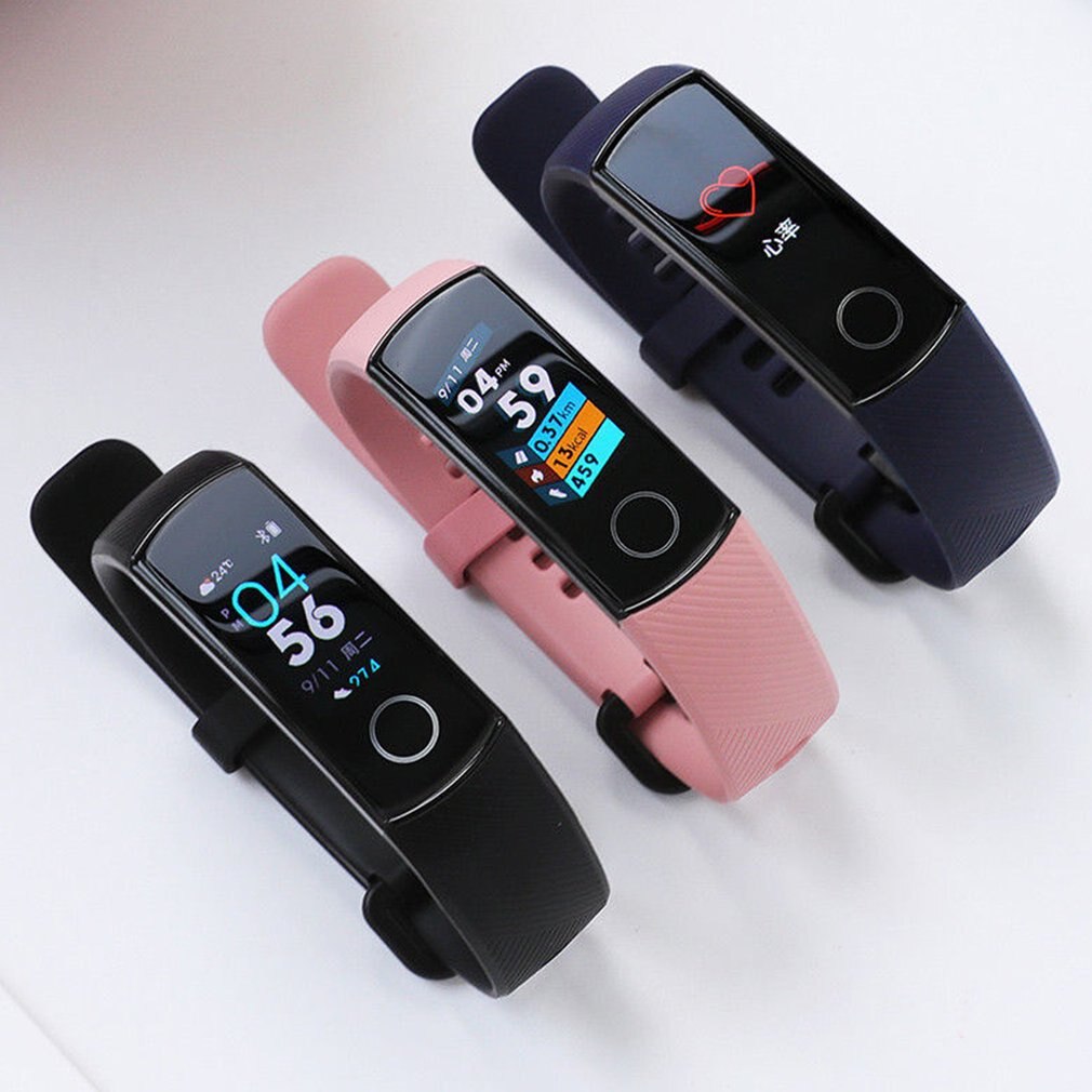Original Huawei Honor Band 4 Smart Wristband 2.5D Glass Touch Screen Bluetooth Heart Rate Monitor Support Android and IOS