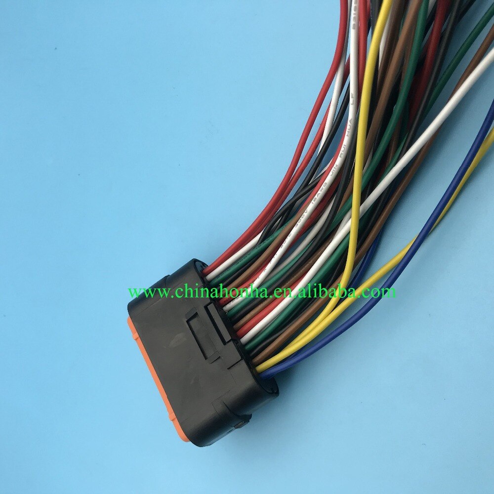 1 pièces 34 broches 1.0mm mâle et femelle prise MX23A34XF1 MX23A34SF1 étanche automobile connecteur moto ECU Socket