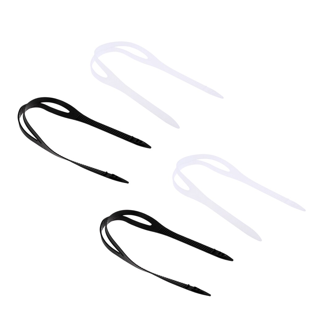 Pack 4 Universal Swimming Swim Goggles Strap Band - Comfortable & Durable