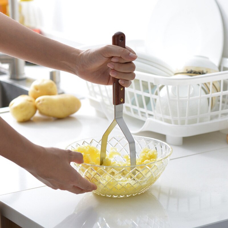 Mash Potatoes Masher - Food Masher,13 cm Handvat Handheld Press, Rijstsnijden Geen