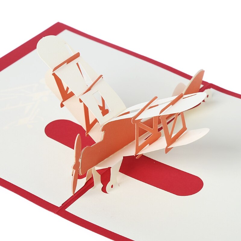 3D Up Greeting Card Handmade Happy Birthday Merry Christmas Card L4MB