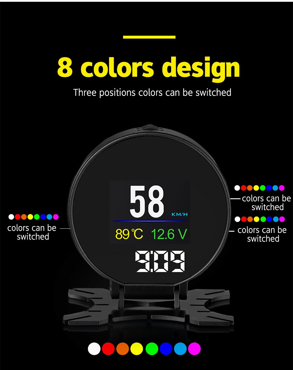 P15 HUD TFT OBD Digital Speed Hud Display Car Spee... – Grandado