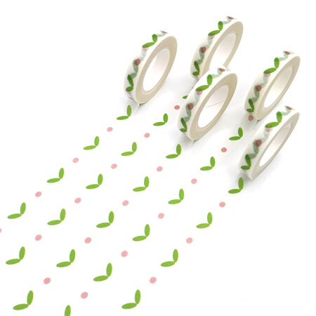 1Pcs Diy Galaxy Flower Tape Decoration Roll Diy Washi Decorative Sticky Paper Masking Tape Self Adhesive Tape Scrapbook Tape: 8