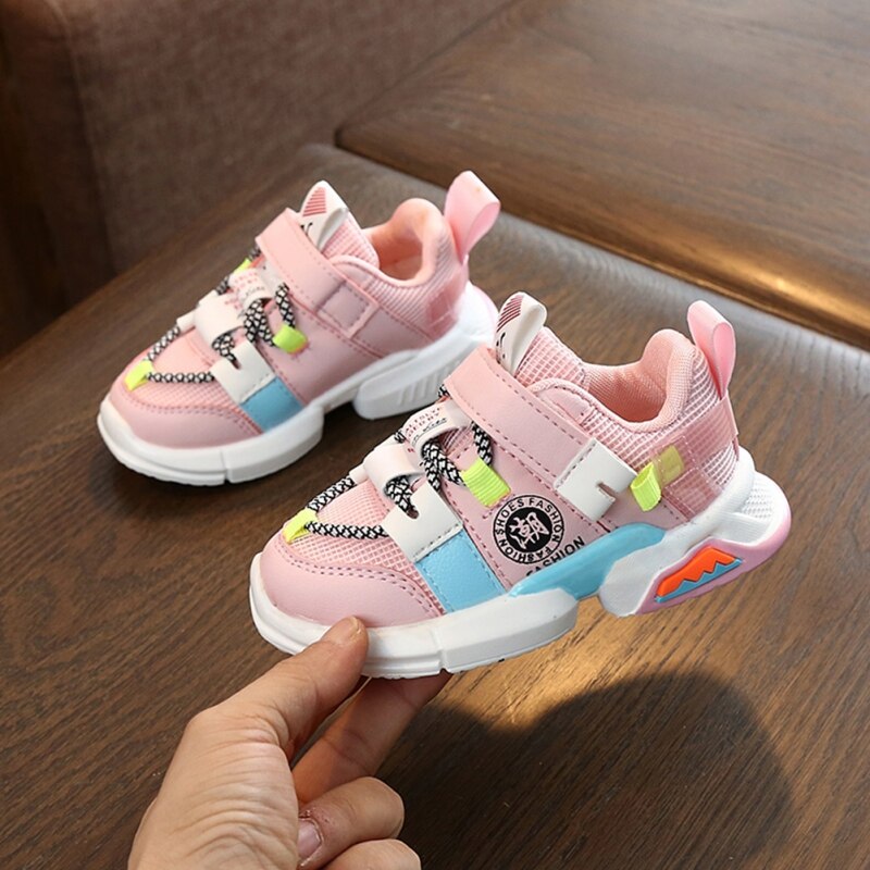 Sport Children Casual Shoes Boys Kids Sneakers Spring Autumn Net Mesh Breathable Girls Shoes Running Shoe For Kids: 21