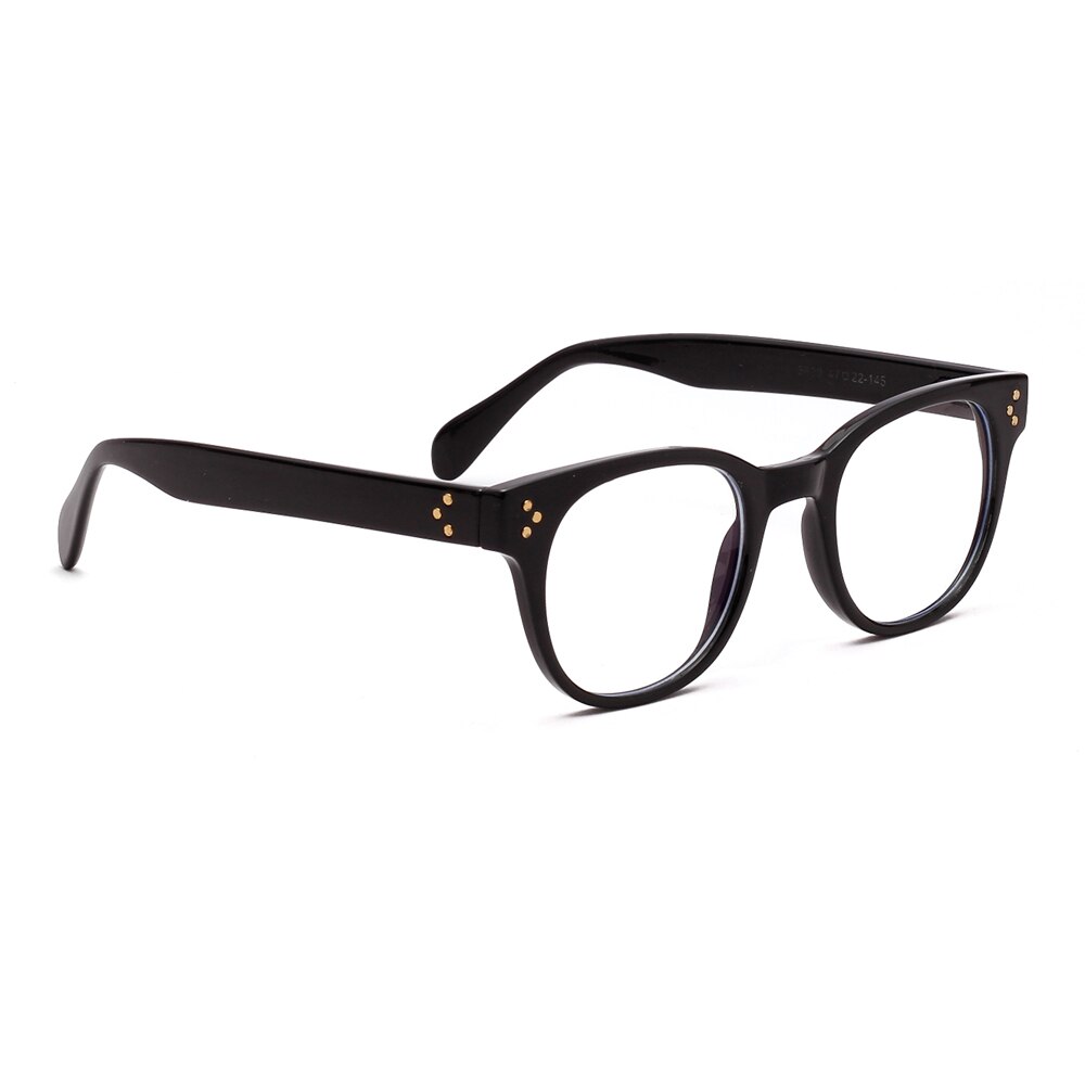 Kachawoo anti blue glasses men square black leopard pattern computer eyeglasses women's frame rivet style ladies birthday