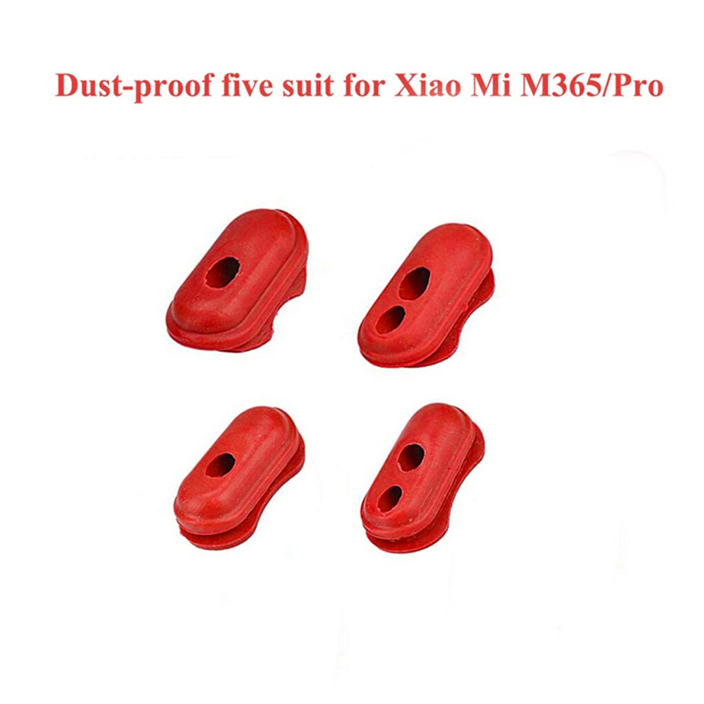 Silicone Charger Line Hole For Xiaomi M365 Electric Scooter Replacement Skateboard Silicone Waterproof Cap Rubber Stopper Plug