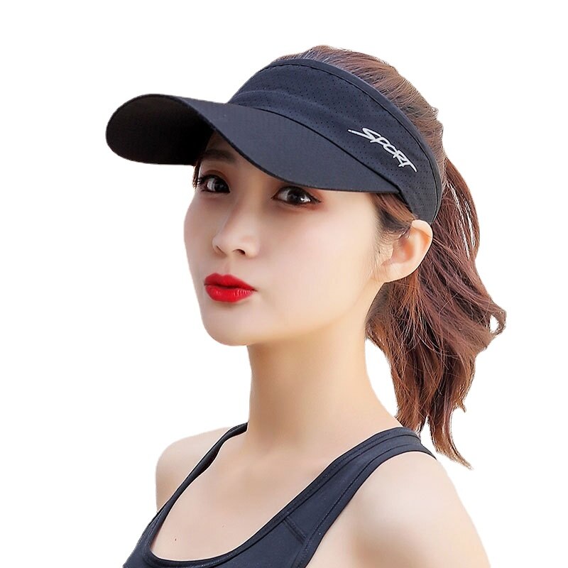 Zomer 2022 Vrouwen Sport Zonnescherm Zonnehoed Mannen Meisje Mode Tennis Golf Cap Outdoor Anti-Uv Strand Uitje Zonneklep Cap dames Hoed