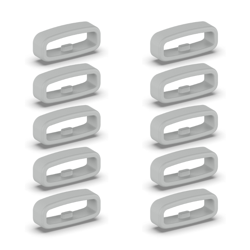 18mm / 20mm / 22mm polsbandhouders, vervangende smartwatch bandhouder: Xs / Grijs