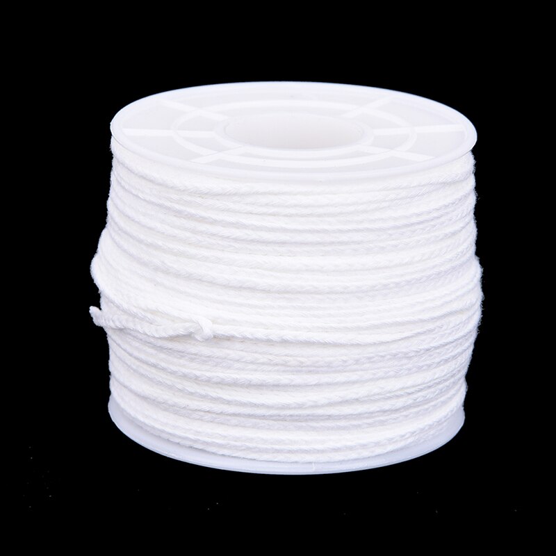 61m 200 Feet Long Cotton Smokeless Wax Core Handmade DIY Special Candle Core Spool Of Cotton Square Braid Candle Wax Core