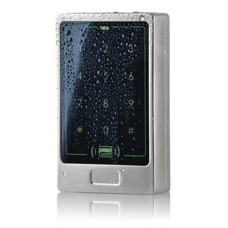 Standalone Metal Access Control Keypad RFID Keyboard Controller for Door Access Control System for Home/hotel/office: waterproof