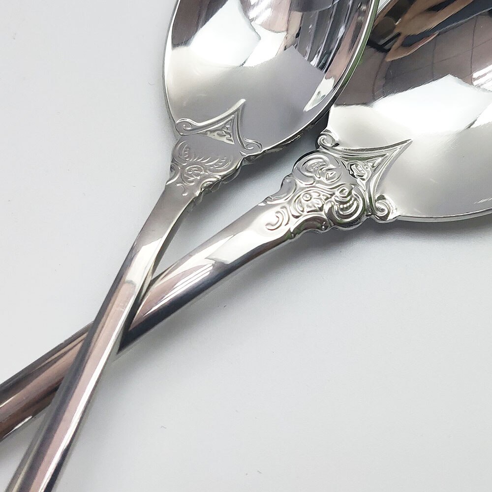 1-Piece Silver Tableware Knife Fork Spoon Dinner Set Mirror Flatware Dinnerware 304 Stainless Steel Cutlery kitchen Silverware