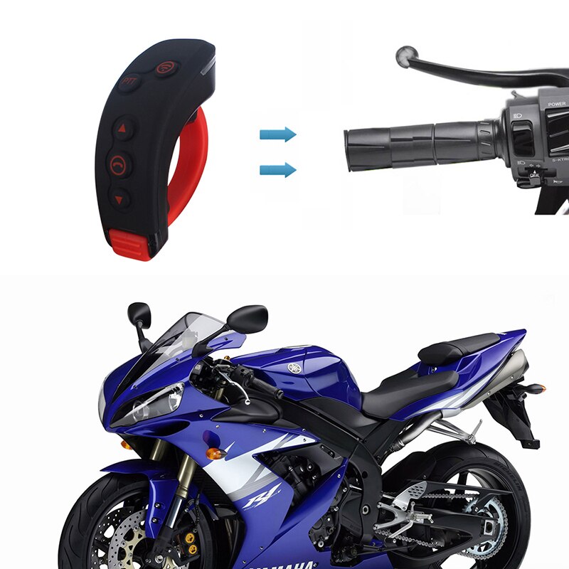 Freedconn Moto Bluetooth Intercom Met Afstandsbediening Interphone Headset Nfc Fm Functie Handsfree Moto Rcycle Helm Speaker