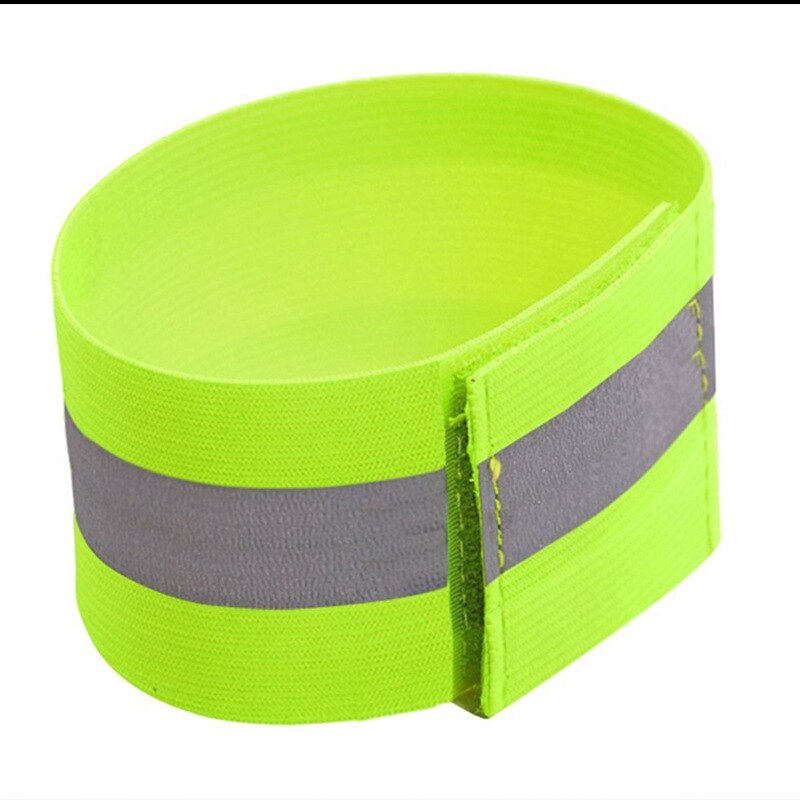 Tiras reflectantes de ciclismo para correr y pescar, cinta reflectante de seguridad en bicicleta, 1 unidad
