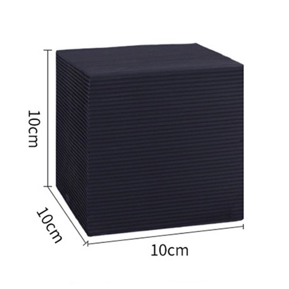 Eko-akvarium akvarium aktivt kol kol rena vatten kub luftrening multifunktionellt akvarium filter: Stor