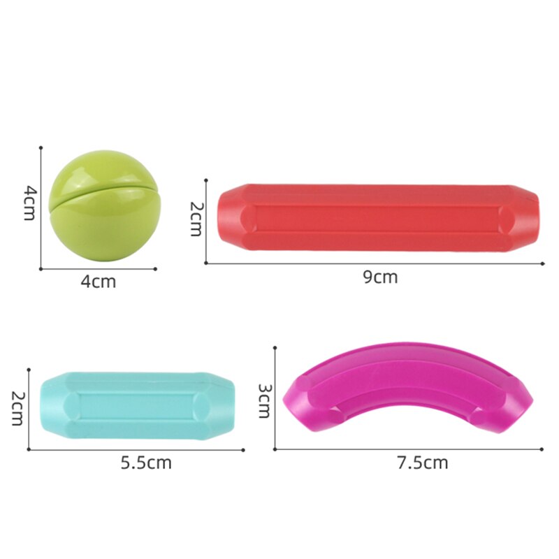 Juguetes de barra magnética Variable para niños, juguetes de bolas magnéticas de colores, rompecabezas magnético de barra magnética de 36-64 piezas, juguete educativo