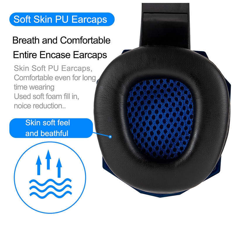 Profissional led luz gamer fone de ouvido para computador ps4 gaming fones de ouvido estéreo baixo ajustável pc com fio fone de ouvido com microfone presentes