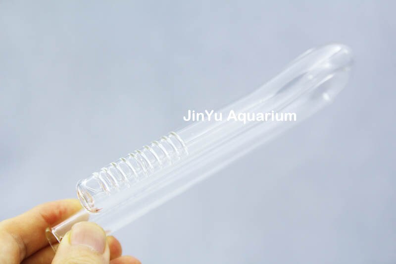 Lilie glas rohr Mini nano 13mm 10mm 17mm zufluss abfluss Jet Energie abfluss fisch pflanzen Panzer Aquarium Filter zubehör