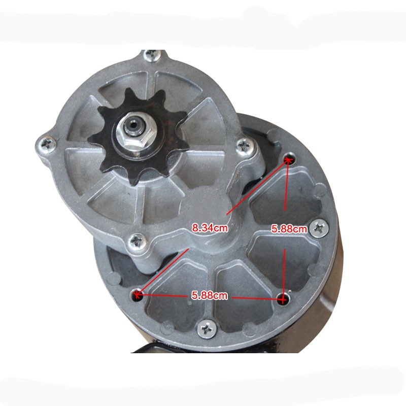 250W/12V DC Brushed Motor Kit brushed controller Electric Bicycle Motor Escooter Ebike Tricycle Bicycle Motor Kit Bike DIY Parts