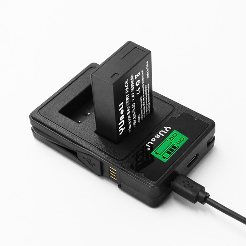 Batería EN-EL20 EN EL20a + cargador USB LED para Nikon Coolpix P1000 Nikon1 J1, J2, J3 Nikon1 AW1 ENEL20
