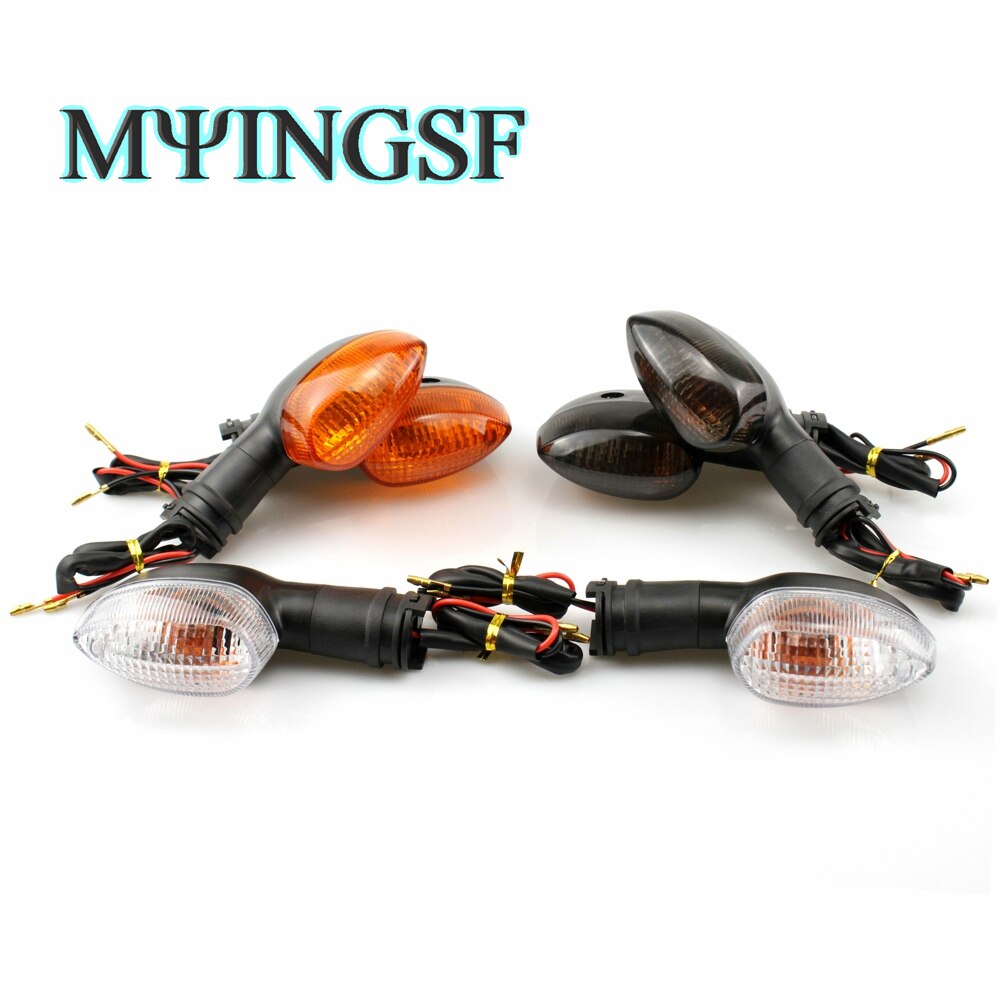 Clignotants Moto Pour Yamaha FZ1, FZ8, FZ6, XJ6 - 12V/10W, Couleur Ambre, Plastique ABS - 7