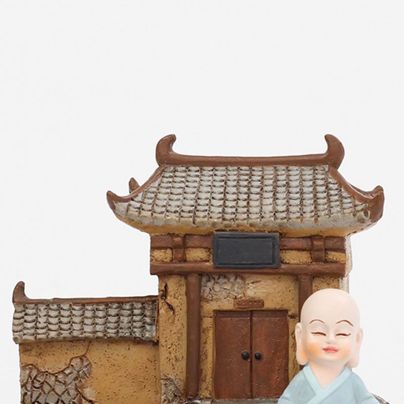 Pastorale Creatieve Cartoon Weinig Monnik Bloempot Decoratie