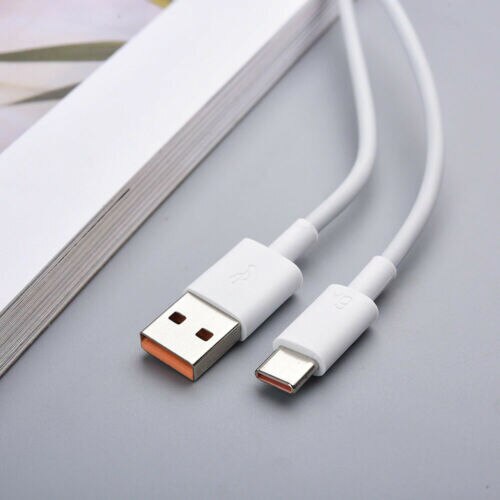 1/1 5/2M Huawei Mate 40 Pro 6A Cable de tipo C 66W Max sobrecargar USB-C línea de datos para Nova 7 8 SE P30 P40 Pro Honor 30 V30 Pro 30S