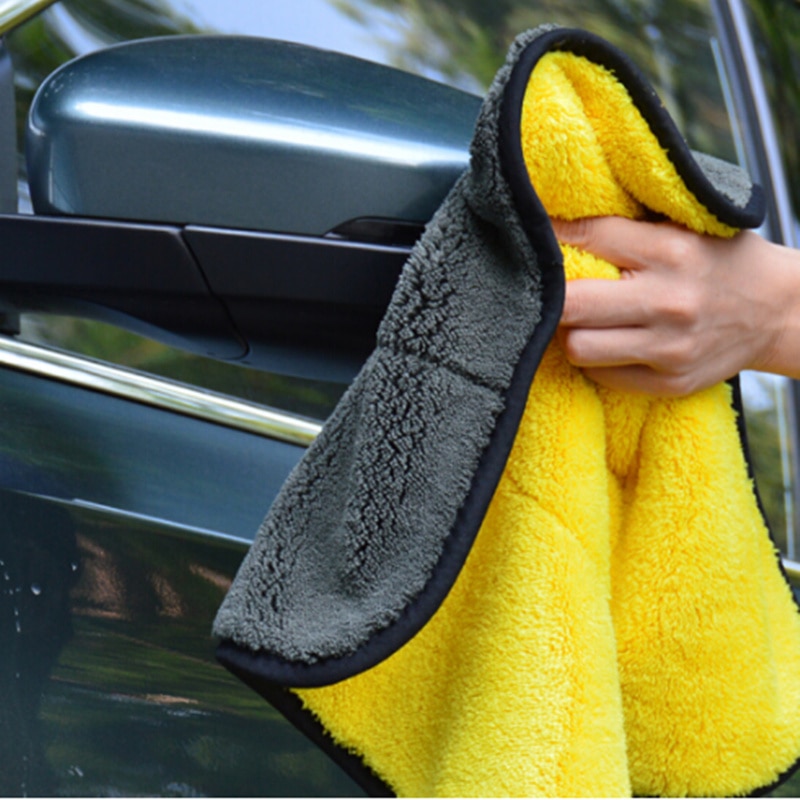 Auto Wassen Gereedschap 800gsm 30 Cm X 30 Cm Dikke Pluche Microfiber Car Cleaning Auto Microvezel Wax Polijsten Detaillering Handdoeken