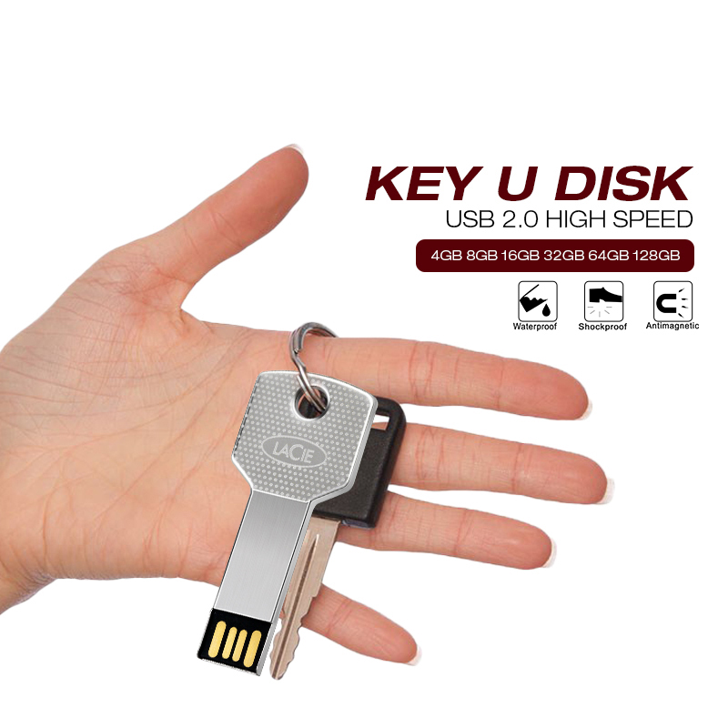 Metal 64G 32G 128G USB Flash Disk style key Memory pen drive Usb2.0 Data Backup Mobil U Disk 128gb 64gb 32gb 16gb 8gb