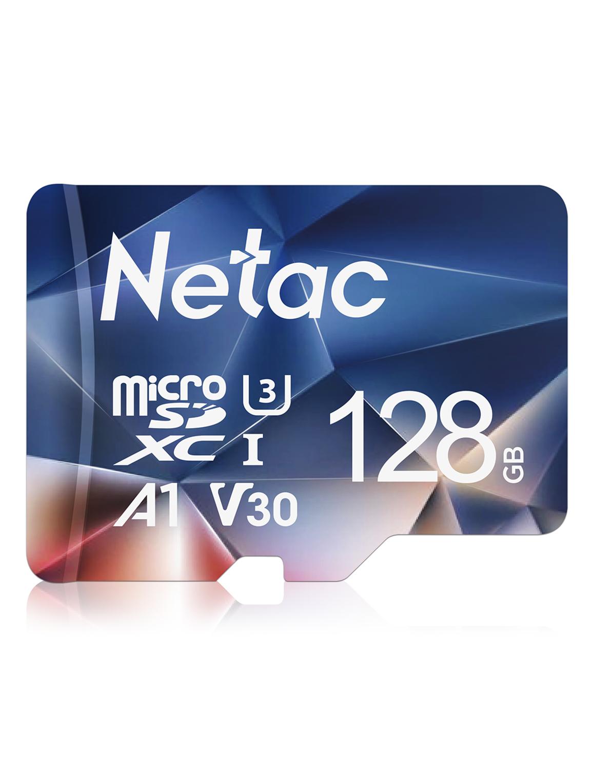 Netac P500 A1 Memory Card 32GB 16GB 64GB 128GB 100MB/S Micro SD Card Class10 UHS-1 SD Card 64GB Cards Free Shiping: 128GB