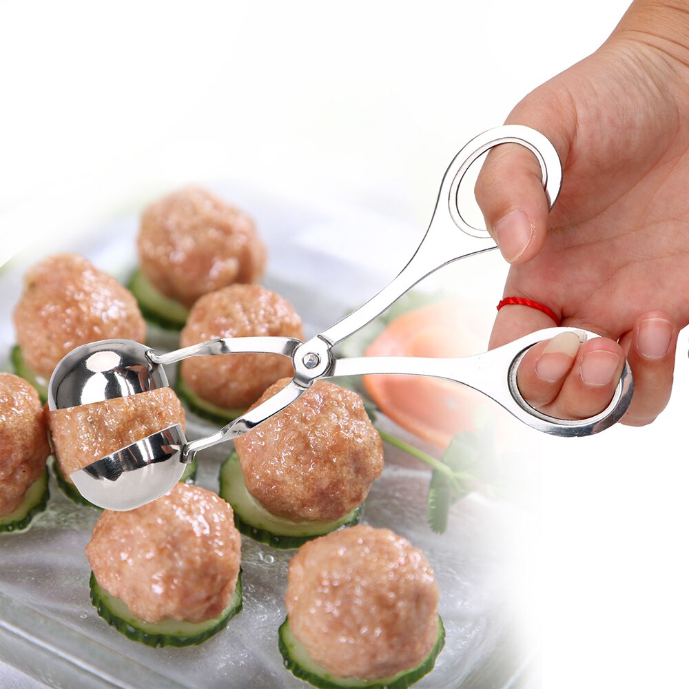 Stuffed Meat Ball Machine Meatball Mold Tool DIY Fish Meat Ball Maker Meatball Maker Stainless Steel