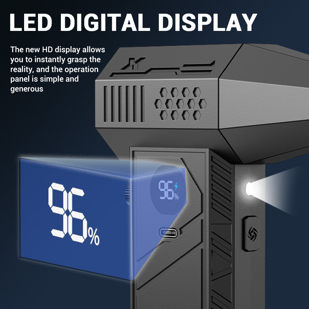 350000 RPM Starke Luft Gebläse C6/C6Profi Turbo Fan Gebläse Bürstenlosen Turbo Jet Fan Drahtlose Auto Vacunm Reinigung Staub Blätter blasen