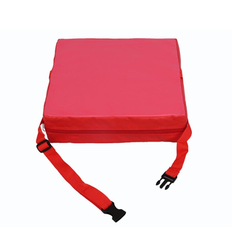 Kinderen Kinderstoel Seat Booster Peuter Voeden Zitkussen Stoel Verhogen Pad: red